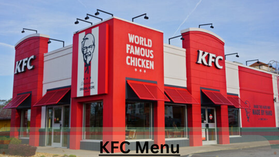 KFC Menu