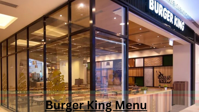 Burger King Menu