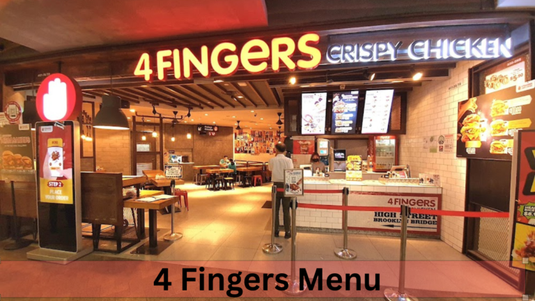 4 Fingers menu