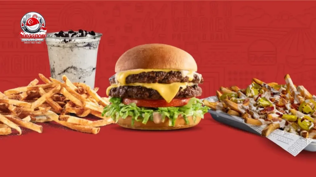 4 Fingers Jawbreaker big burger Malaysia with crispy chicken