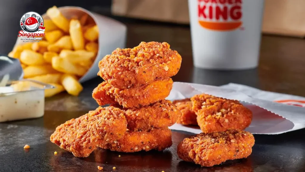 Burger King chicken menu Malaysia with crispy chicken burgers