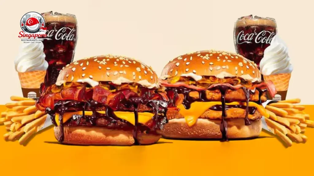 Burger King Malaysia menu featuring Whopper and chicken meals