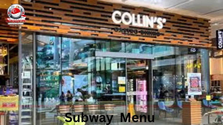 Collin’s Menu Prices