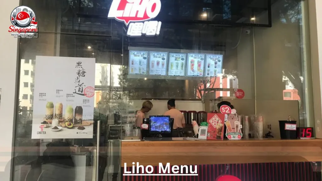 Liho Menu Singapore