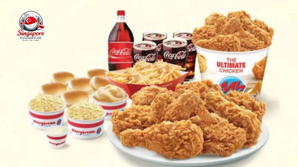 Marrybrown crispy chicken Malaysia menu with prices
