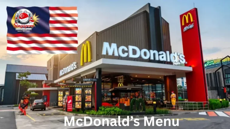 McDonald’s menu Malaysia with latest prices and burgers