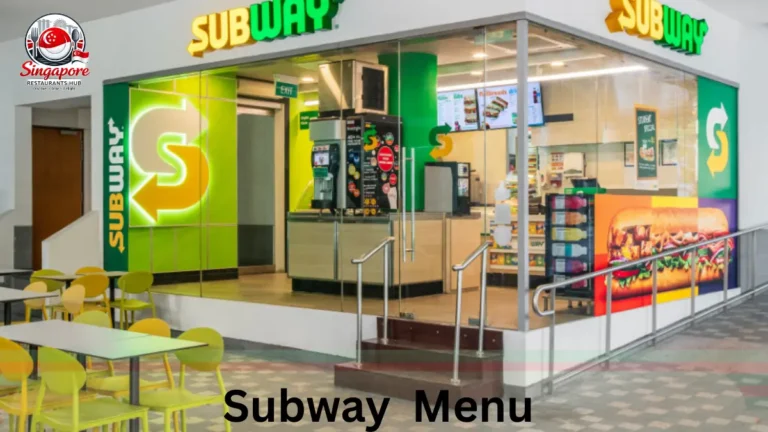 Subway menu prices