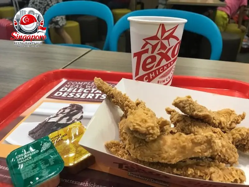 Texas Chicken Menu Prices in Singapore