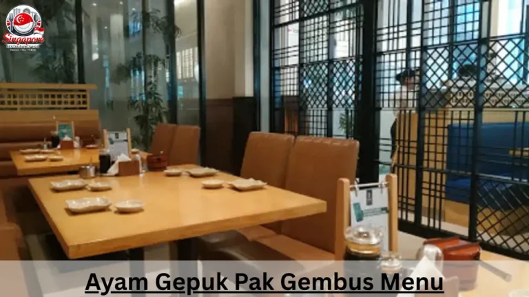 Ayam Gepuk Pak Gembus Menu Prices