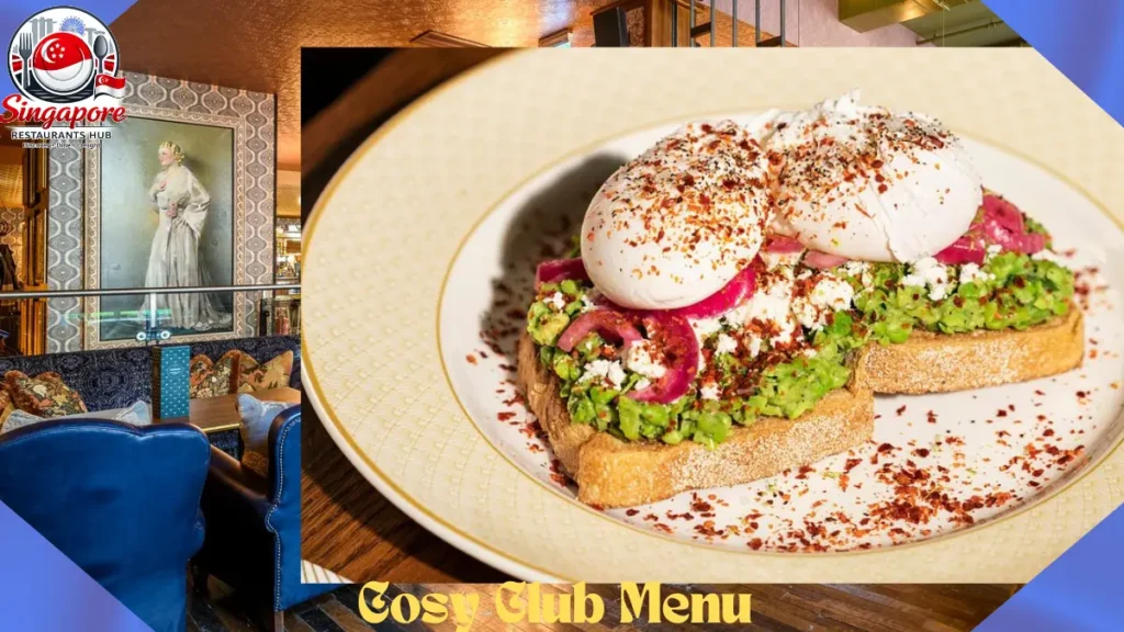 Cosy Club Menu