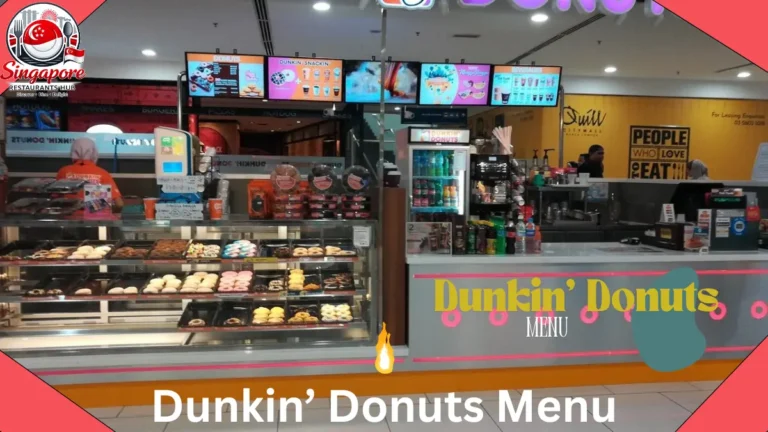 Dunkin’ Donuts Menu Malaysia