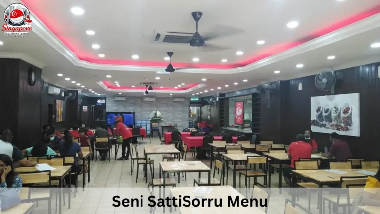 Seni SattiSorru Menu Prices
