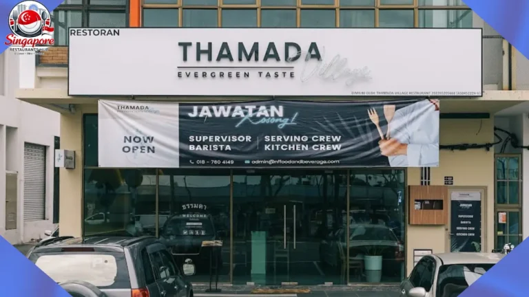 Thamada Village menu Malaysia with traditional dishes and prices